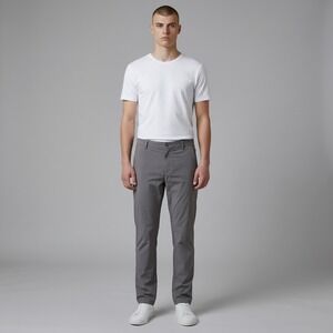 Birddogs Ernie Musks Pants Men's 32x30 Gray Boomstick Stretch Lined Performance